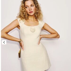 Zada Dress Reformation Ivory Size 8